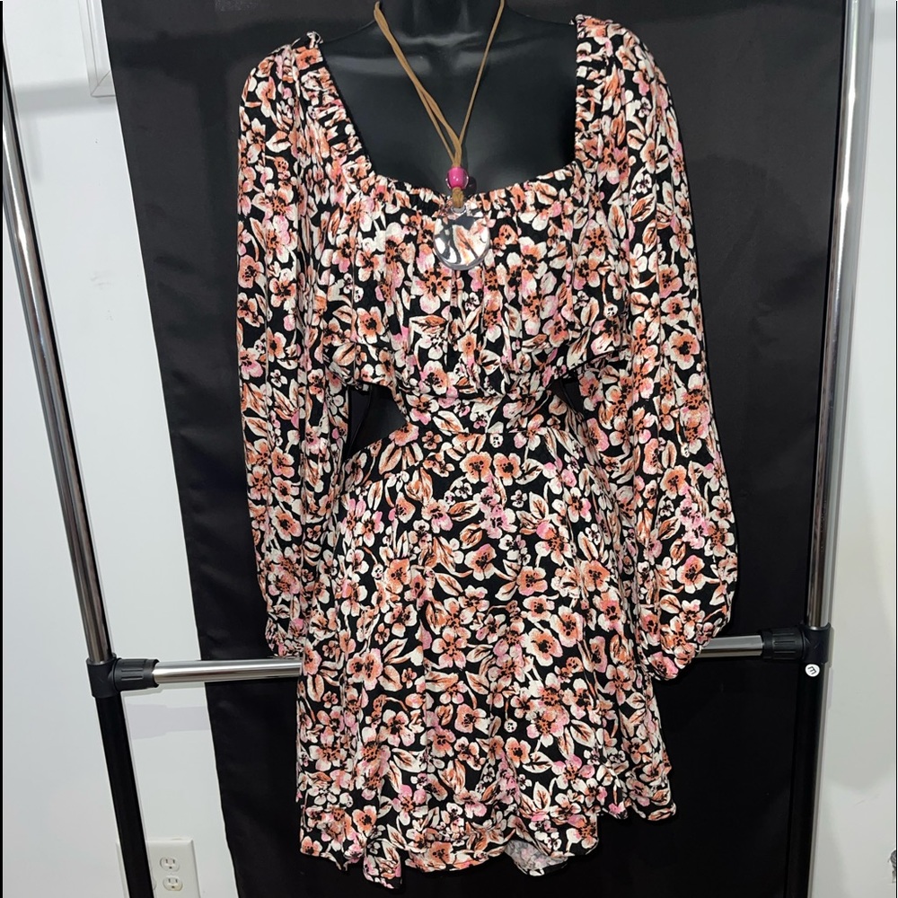 Free People Open Back Dress